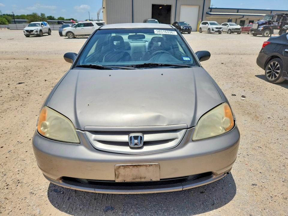 2002 Honda Civic VIN 1HGEM22562L064478 COPART salvage auction — HAIL, Tx - Certificate Of Title, sold $1,620 on 2026-07-02 (photo 5)