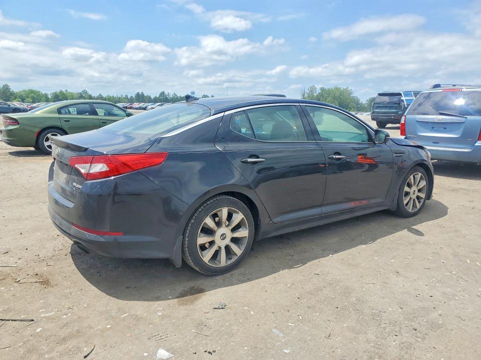2013 Kia Optima VIN 5XXGR4A67DG208766 COPART salvage auction — FRONT END, Va - Cert Of Title - Salvage, sold $400 on 2026-07-22 (photo 3)