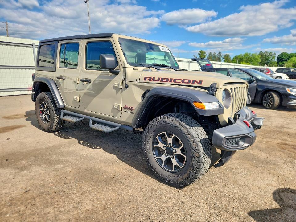 2022 Jeep Wrangler / VIN 1C4HJXFG6NW234127 COPART salvage auction — FRONT END, Pa - Certificate Of Salvage, sold $10,500 on 2026-07-28 (photo 4)