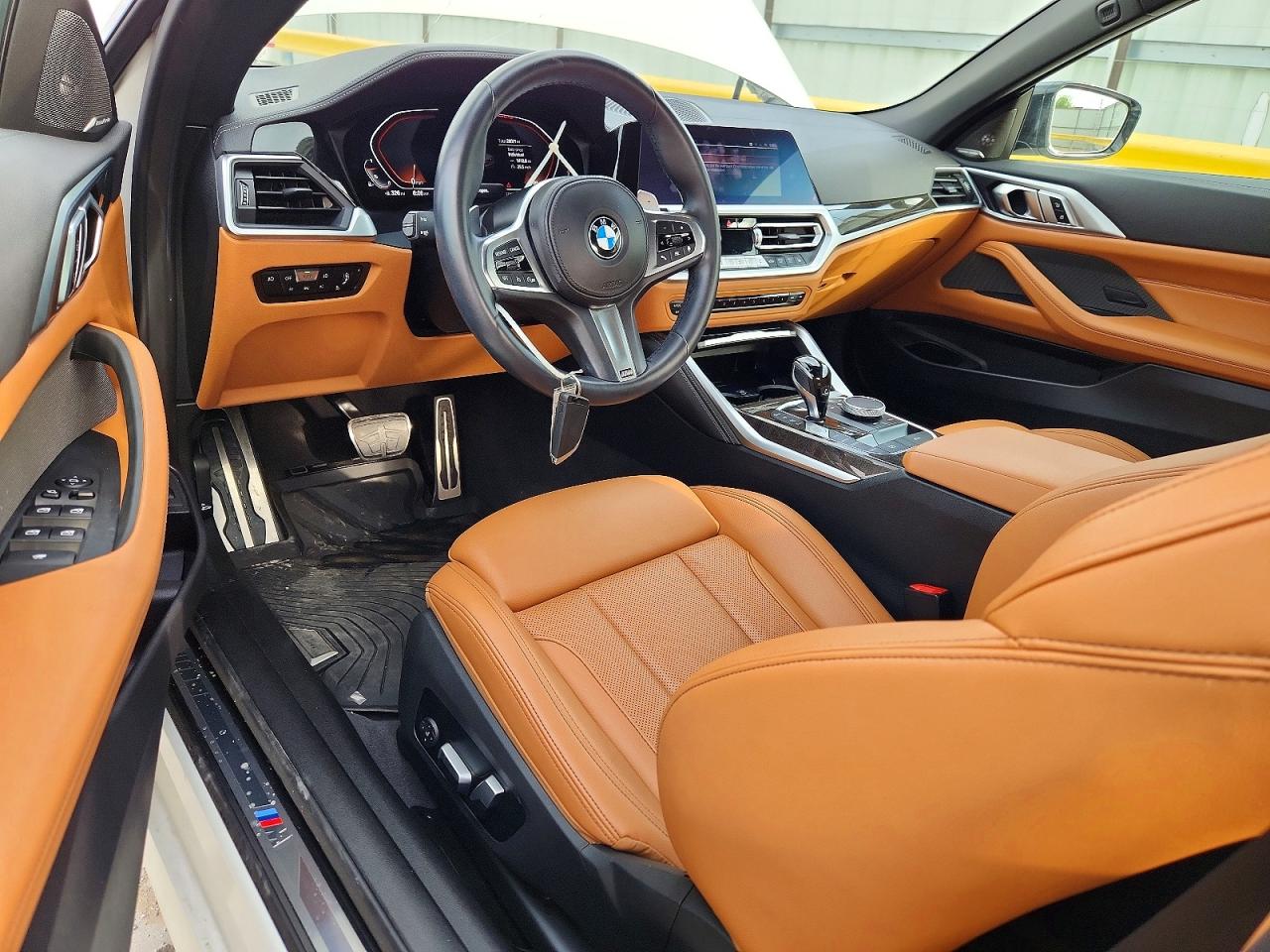 2023 BMW 4 Series VIN WBA23AT06PCM95070 COPART salvage auction — Hail, TX - CERTIFICATE OF TITLE, sold $28,750 on 2026-08-14 (photo 8)