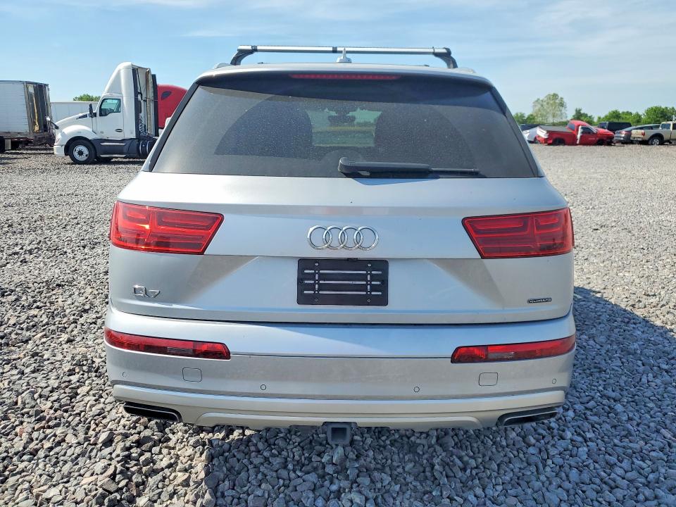 2018 Audi Q7 VIN WA1LHAF71JD025798 COPART salvage auction — SIDE, In - Cert Of Title-Salvage Title, sold $3,100 on 2026-07-21 (photo 6)