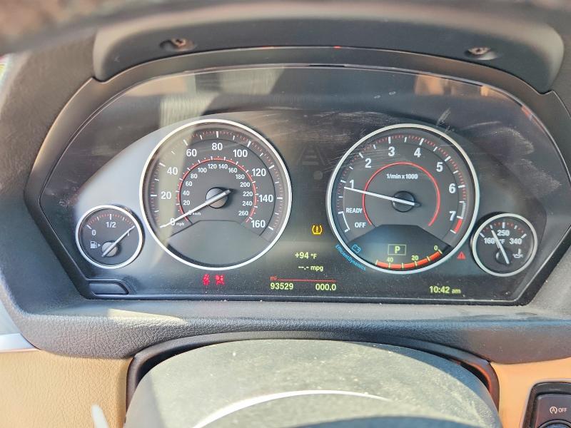 2018 BMW 4er VIN WBA4J5C51JBF07952 COPART salvage auction — FRONT END, Tx - Salvage Vehicle Title, sold $5,400 on 2026-07-27 (photo 9)