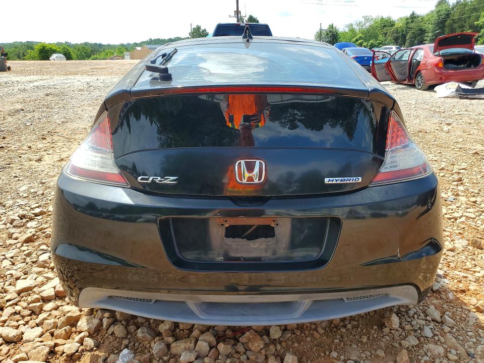 2011 Honda Cr-z VIN JHMZF1D6XBS003505 COPART salvage auction — REAR END, Nc - Salvage Certificate Of Title, sold $250 on 2026-07-27 (photo 6)