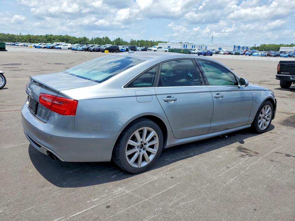 2013 Audi A6 VIN WAUHGAFC4DN041968 COPART salvage auction — FRONT END, Fl - Cert Of Title Slvg Rebuildable, sold $750 on 2026-07-06 (photo 3)