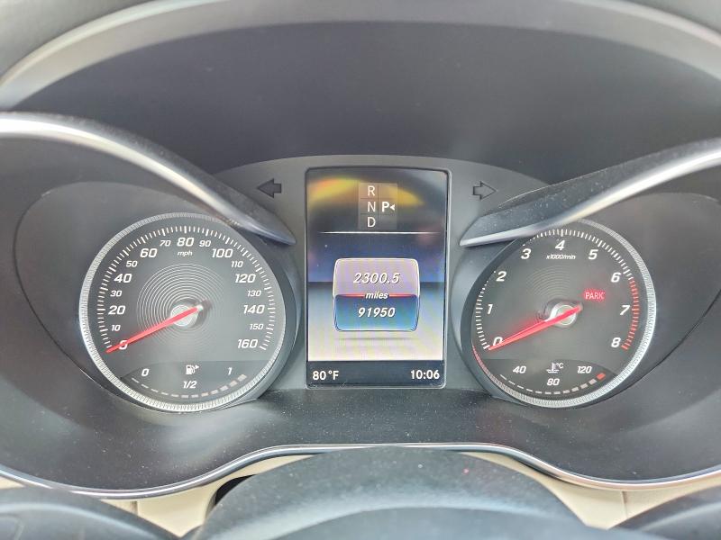 2016 Mercedes-benz C class VIN WDDWF4KB0GR179666 COPART salvage auction — FRONT END, IL - SALVAGE CERTIFICATE, sold $3,050 on 2026-08-11 (photo 9)