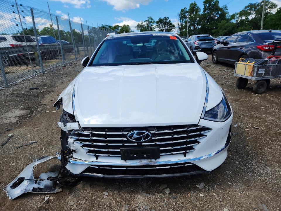 2023 Hyundai Sonata VIN KMHL54JJ9PA059304 COPART salvage auction — FRONT END, Md - Cert Of Salvage > 75% Damage, sold $7,100 on 2026-07-28 (photo 5)