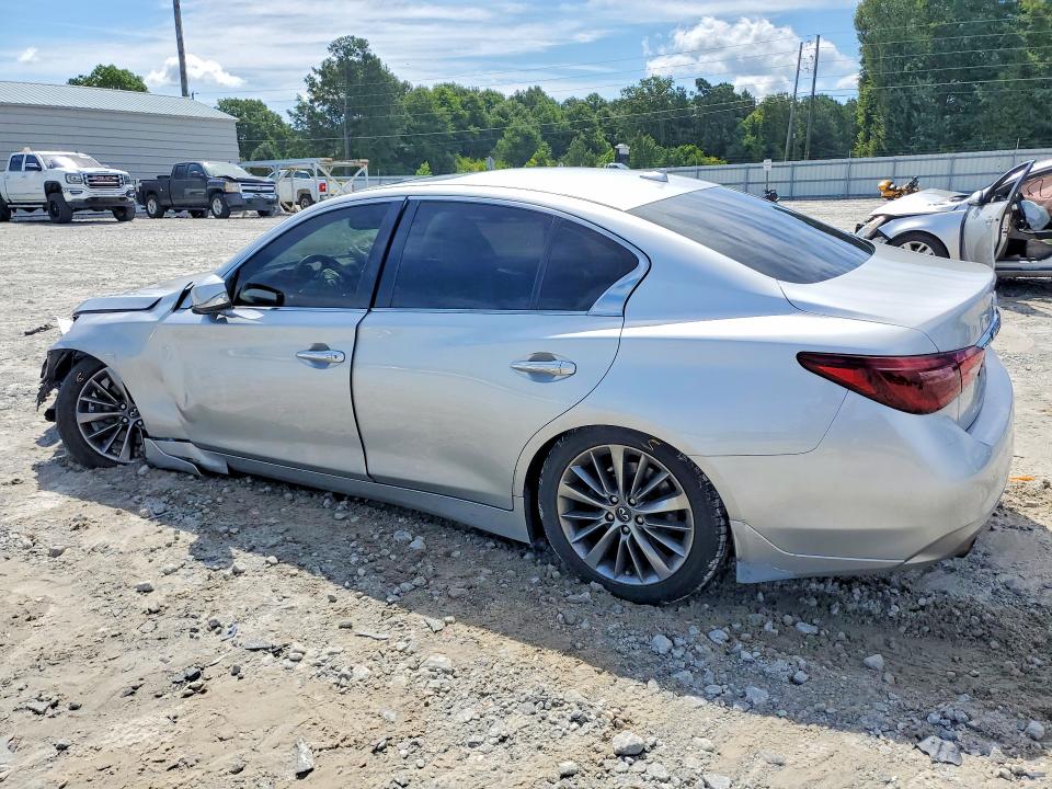 2018 Infiniti Q50 VIN JN1EV7APXJM365634 COPART salvage auction — FRONT END, Ga - Cert Of Title-Salvage, sold $2,350 on 2026-09-09 (photo 2)