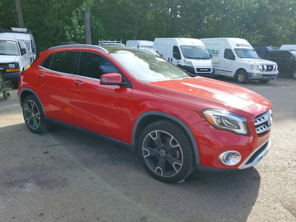 2019 Mercedes-benz Gla-klasse VIN WDCTG4EB4KU014130 COPART salvage auction — HAIL, Fl - Cert Of Title Slvg Rebuildable, sold $3,600 on 2026-08-06 (photo 4)