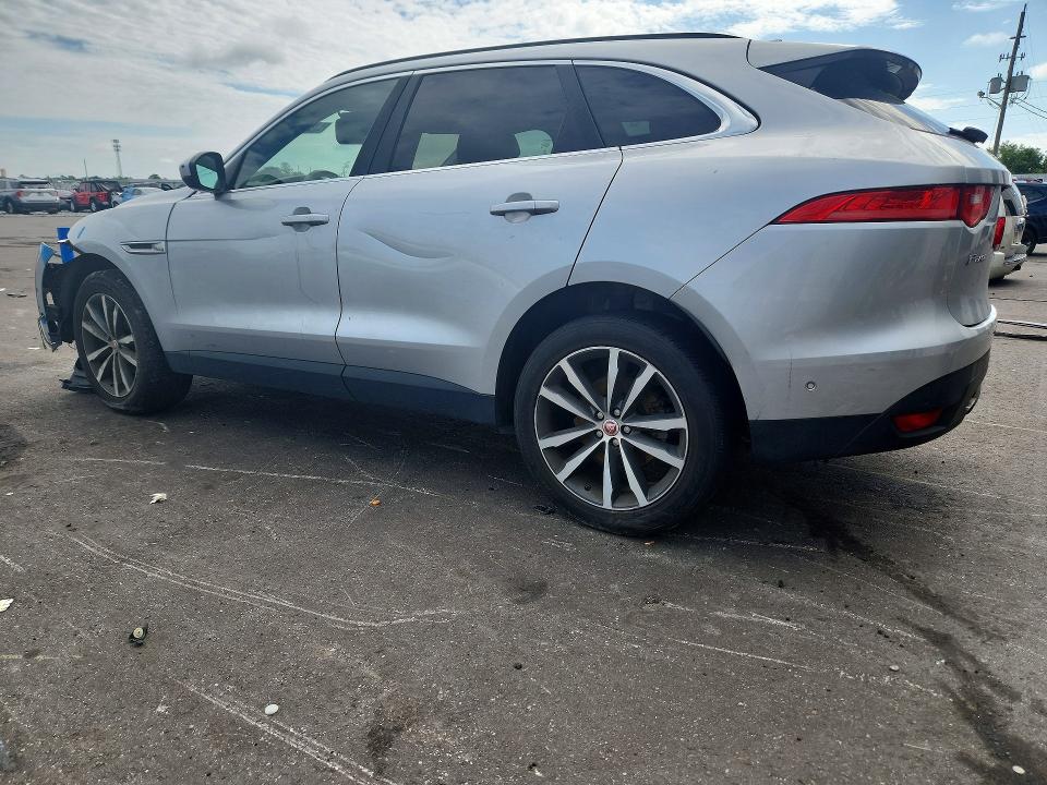 2019 Jaguar F-pace VIN SADCK2FX5KA359756 COPART salvage auction — FRONT END, Fl - Cert Of Title Slvg Rebuildable, sold $2,900 on 2026-08-03 (photo 2)