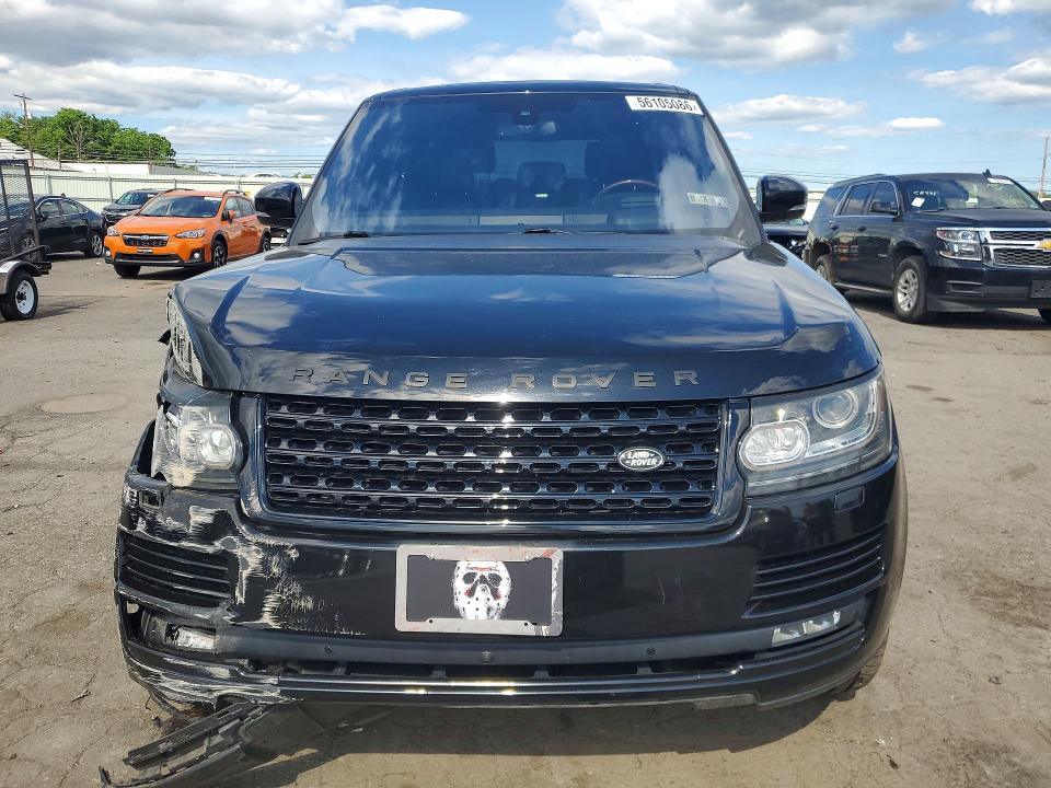 2016 Land rover VIN SALGS2PF8GA318881 COPART salvage auction — REAR END, Pa - Certificate Of Salvage, sold $6,900 on 2026-07-17 (photo 5)