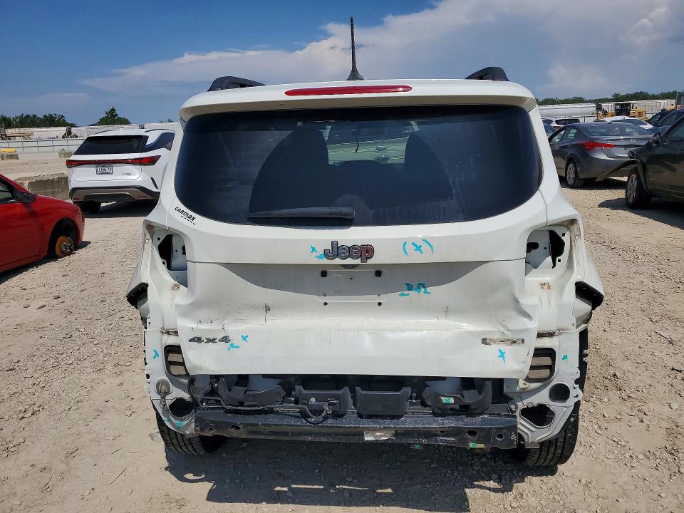 2015 Jeep Renegade VIN ZACCJBBT6FPC27449 COPART salvage auction — REAR END, Ks - Cert Of Title-Salvage, sold $1,200 on 2026-07-30 (photo 6)