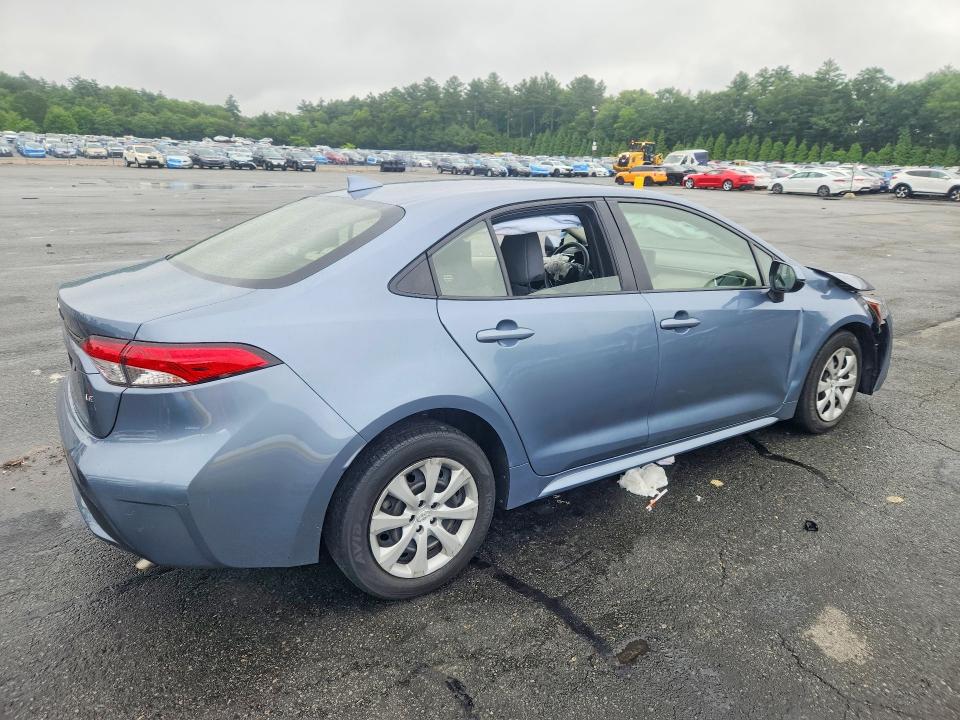2022 Toyota VIN JTDEPMAEXNJ212005 COPART salvage auction — FRONT END, RI - SALVAGE CERTIFICATE OF TITLE, sold $2,750 on 2026-07-30 (photo 3)
