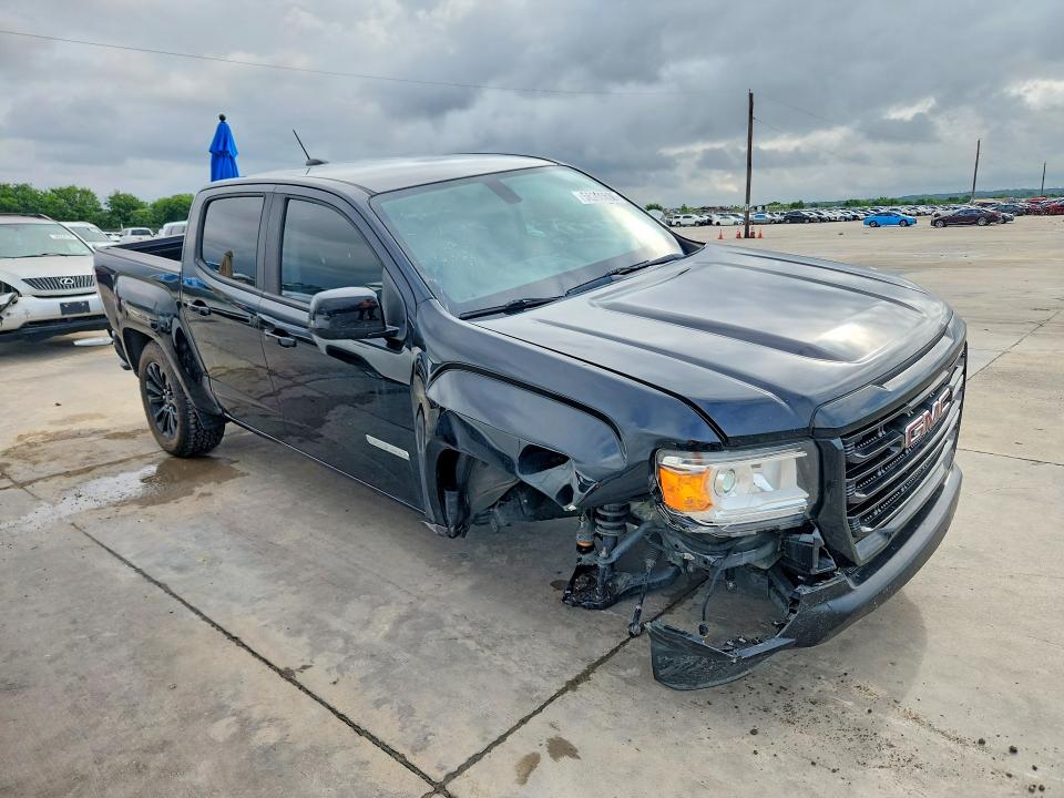 2021 Gmc Canyon VIN 1GTG5CEN4M1228959 COPART salvage auction — FRONT END, Tx - Salvage Vehicle Title, sold $6,600 on 2026-07-09 (photo 4)