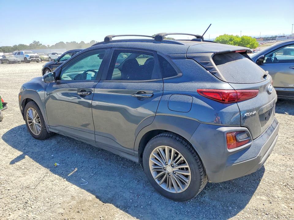 2020 Hyundai Kona VIN KM8K2CAA5LU572282 COPART salvage auction — REAR END, Ca - Salvage Certificate, sold $3,650 on 2026-07-14 (photo 2)