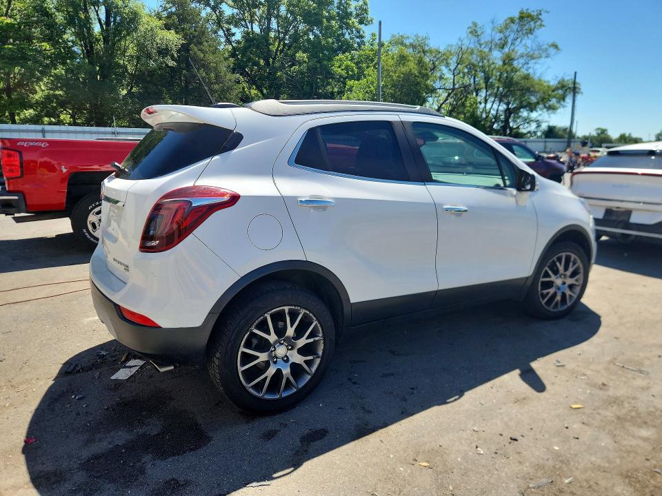 2017 Buick Encore VIN KL4CJ2SB8HB200705 COPART salvage auction — Burn Engine, Nj - Cert Of Title-Salvage, sold $300 on 2026-07-28 (photo 3)