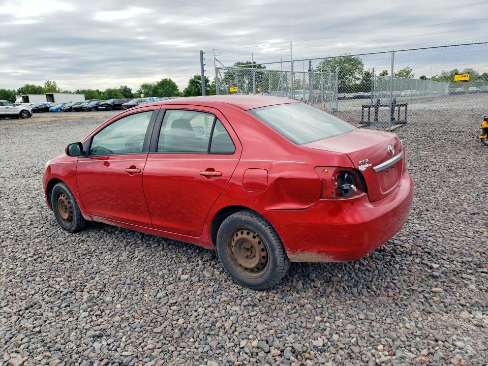 2008 Toyota Yaris VIN JTDBT923684007275 COPART salvage auction — REAR END, In - Cert Of Title-Salvage Title, sold $300 on 2026-07-21 (photo 2)