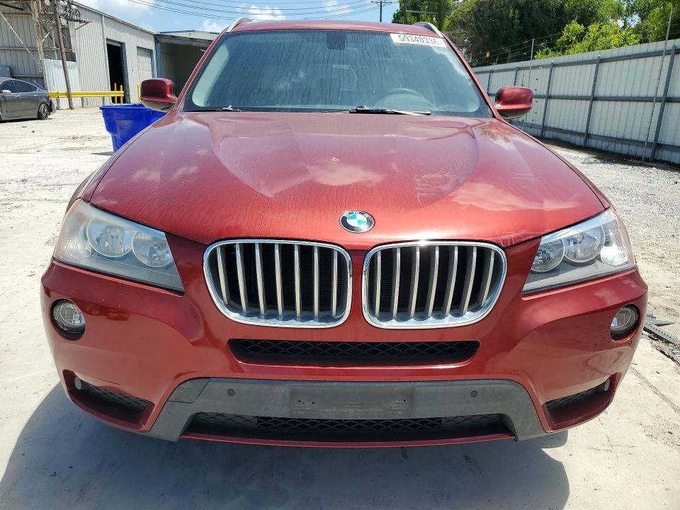 2014 BMW X3 VIN 5UXWX9C57E0D16084 COPART salvage auction — MECHANICAL, Tx - Certificate Of Title, sold $425 on 2026-07-07 (photo 5)