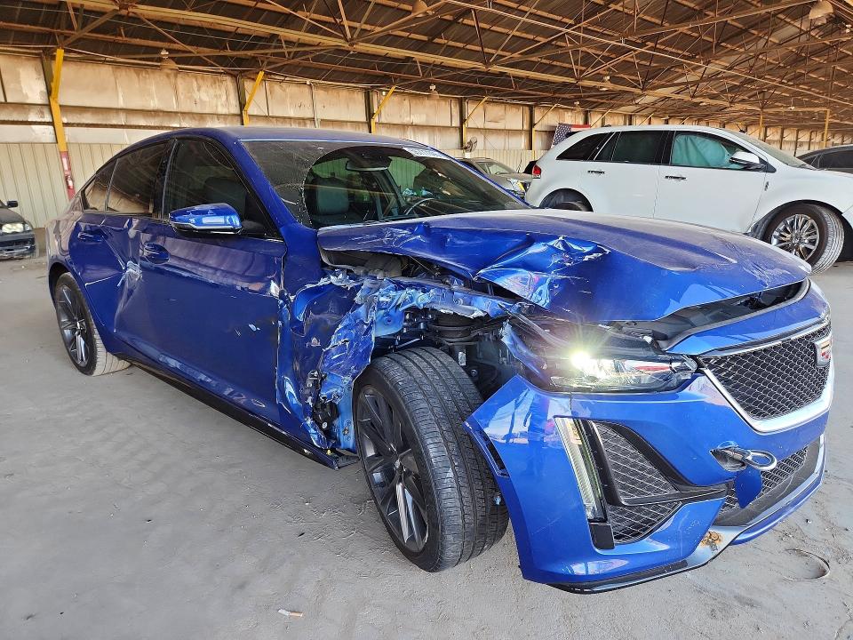 2020 Cadillac VIN 1G6DP5RK9L0119638 COPART salvage auction — FRONT END, Az - Cert Of Title - Salvage, sold $8,300 on 2026-07-27 (photo 4)