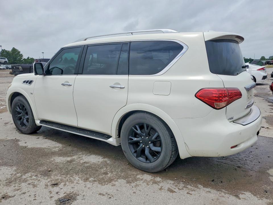 2014 Infiniti Qx80 VIN JN8AZ2NE5E9064486 COPART salvage auction — REAR END, MO - DUPLICATE TITLE, sold $2,800 on 2026-07-17 (photo 2)