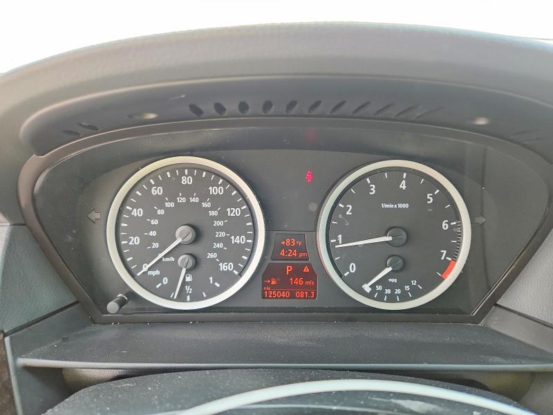 2006 BMW 5 series VIN WBANN73516CN01930 COPART salvage auction — FRONT END, Co - Salvage Title, sold $425 on 2026-07-21 (photo 9)