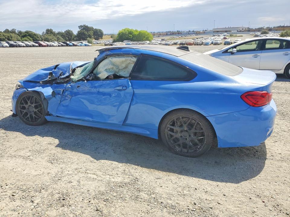 2019 BMW M4 VIN WBS4Y9C52KAG67747 COPART salvage auction — FRONT END, Va - Cert Of Title - Salvage, sold $7,600 on 2026-07-02 (photo 2)