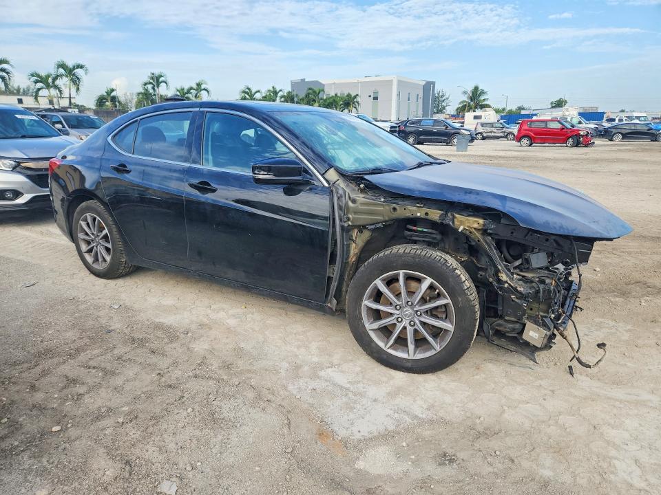 2018 Acura Tlx VIN 19UUB1F58JA008784 COPART salvage auction — FRONT END, Ny - Mv-907A Salvage Certificate, sold $1,000 on 2026-07-29 (photo 4)