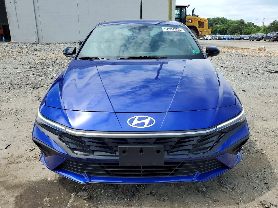2026 Hyundai Elantra VIN KMHLM4DGXTU108232 COPART salvage auction — REAR END, Va - Cert Of Title - Salvage, sold $6,900 on 2026-07-29 (photo 5)