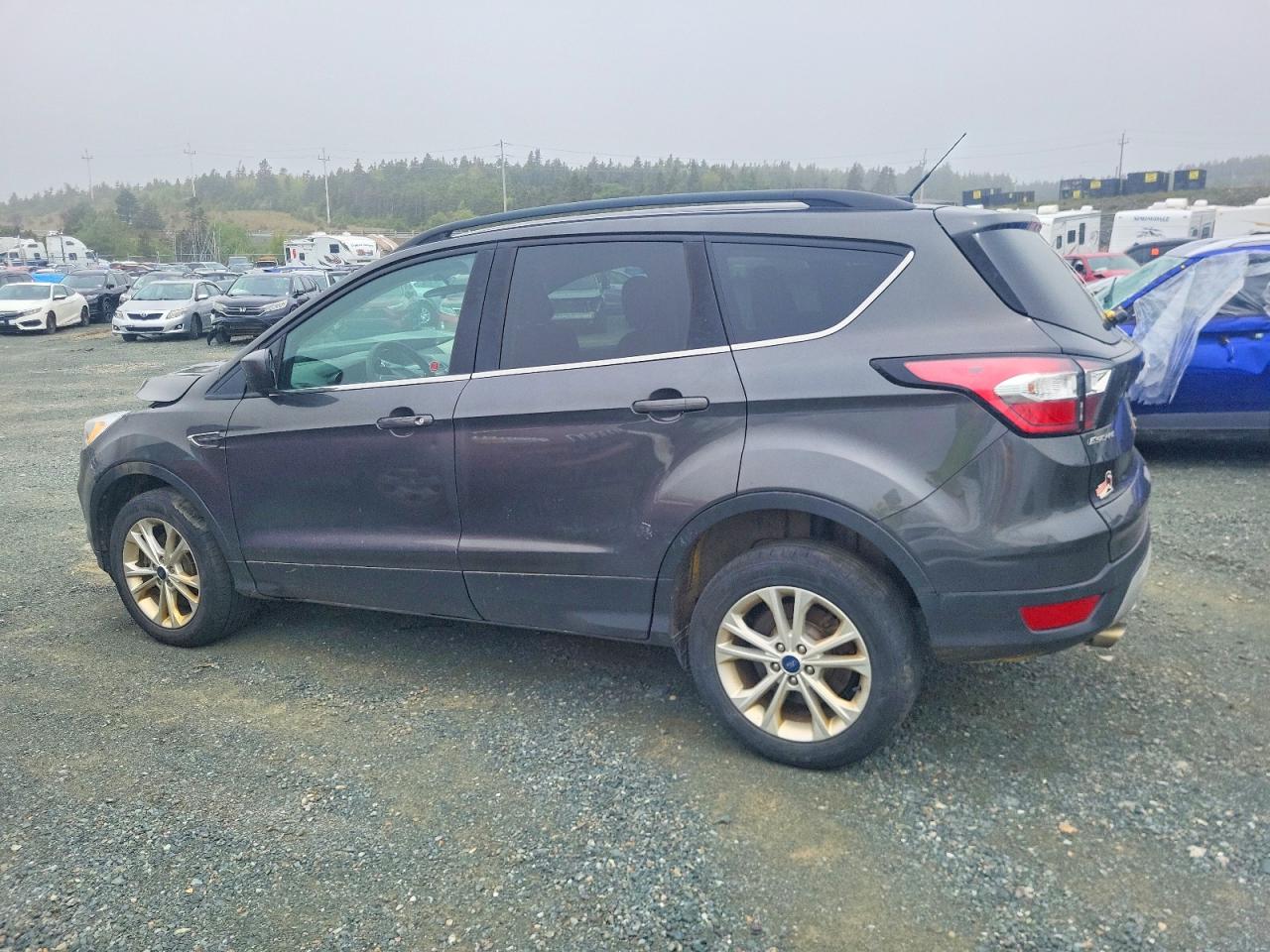 2018 Ford Escape VIN 1FMCU9GD6JUC97022 COPART salvage auction — Front End, St - Salvage Title, sold $275 on 2026-07-09 (photo 2)