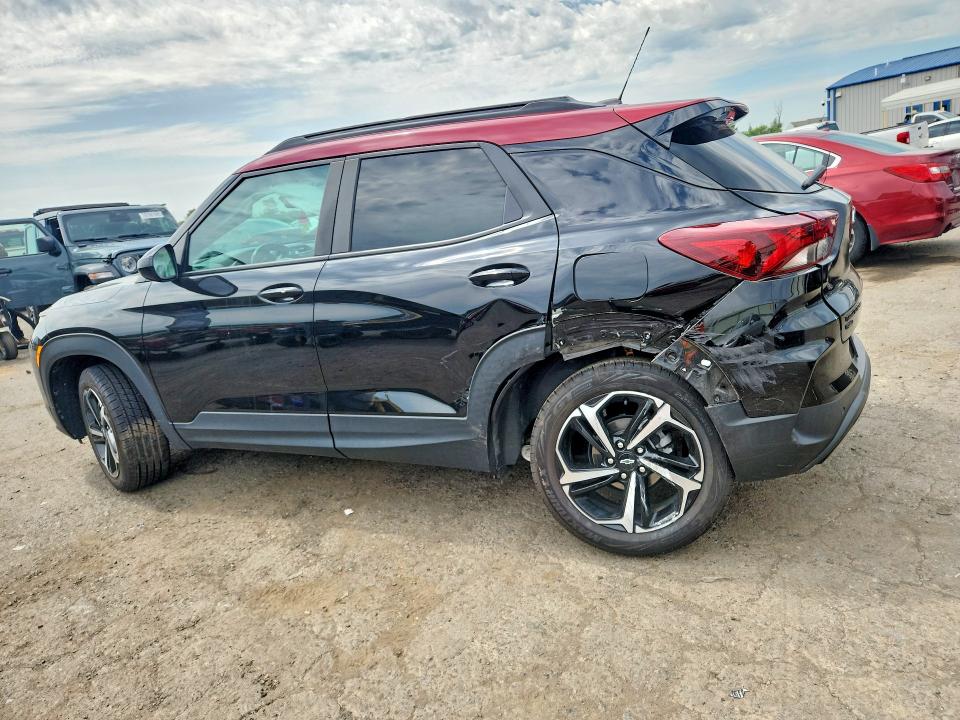 2021 Chevrolet Trailblazer VIN KL79MUSL0MB137747 COPART salvage auction — REAR END, Pa - Certificate Of Salvage, sold $4,750 on 2026-07-17 (photo 2)