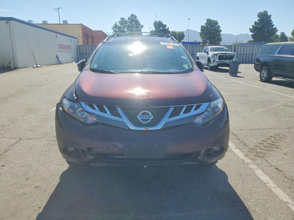 2014 Nissan VIN JN8AZ1MU9EW412763 COPART salvage auction — FRONT END, Tx - Salvage Vehicle Title, sold $2,300 on 2026-07-10 (photo 5)