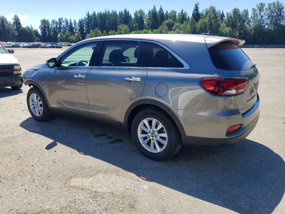 2019 Kia VIN 5XYPGDA58KG469877 COPART salvage auction — FRONT END, Wa - Bill Of Sale, sold $1,900 on 2026-07-06 (photo 2)