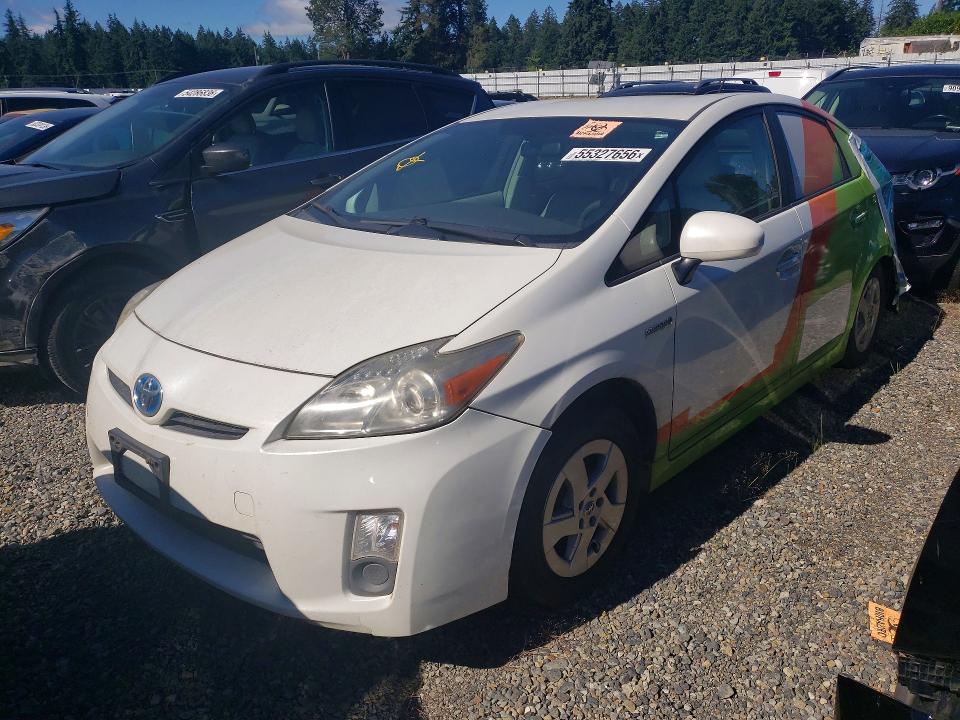 2010 Toyota Prius VIN JTDKN3DU2A1263112 COPART salvage auction — REAR END, WA - BILL OF SALE, sold $525 on 2026-07-24 (photo 1)