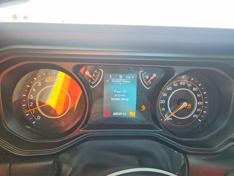 2024 Jeep Wrangler / VIN 1C4PJXAG6RW101005 COPART salvage auction — MINOR DENT/SCRATCHES, Az - Cert Of Title-Restored Salvage, sold $17,000 on 2026-07-25 (photo 9)