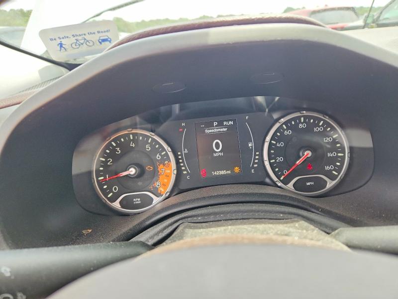 2016 Jeep Renegade VIN ZACCJBBT5GPD11747 COPART salvage auction — FRONT END, Md - Cert Of Salvage > 75% Damage, sold $750 on 2026-07-14 (photo 9)