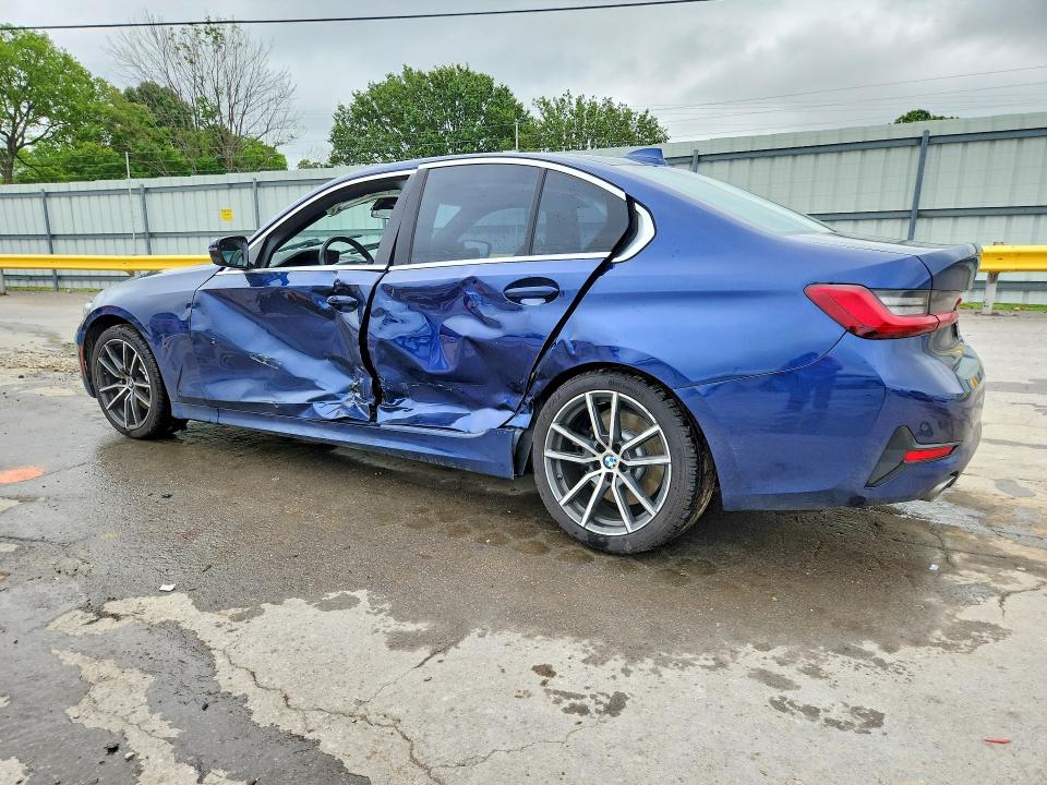 2019 BMW 3er VIN WBA5R1C58KAK11269 COPART salvage auction — SIDE, Tn - Salvage Certificate, sold $8,400 on 2026-07-20 (photo 2)