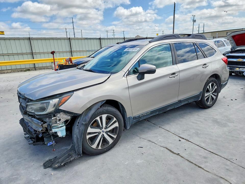 2018 Subaru Outback VIN 4S4BSANC2J3280589 COPART salvage auction — FRONT END, Tx - Salvage Vehicle Title, sold $1,700 on 2026-07-10 (photo 1)