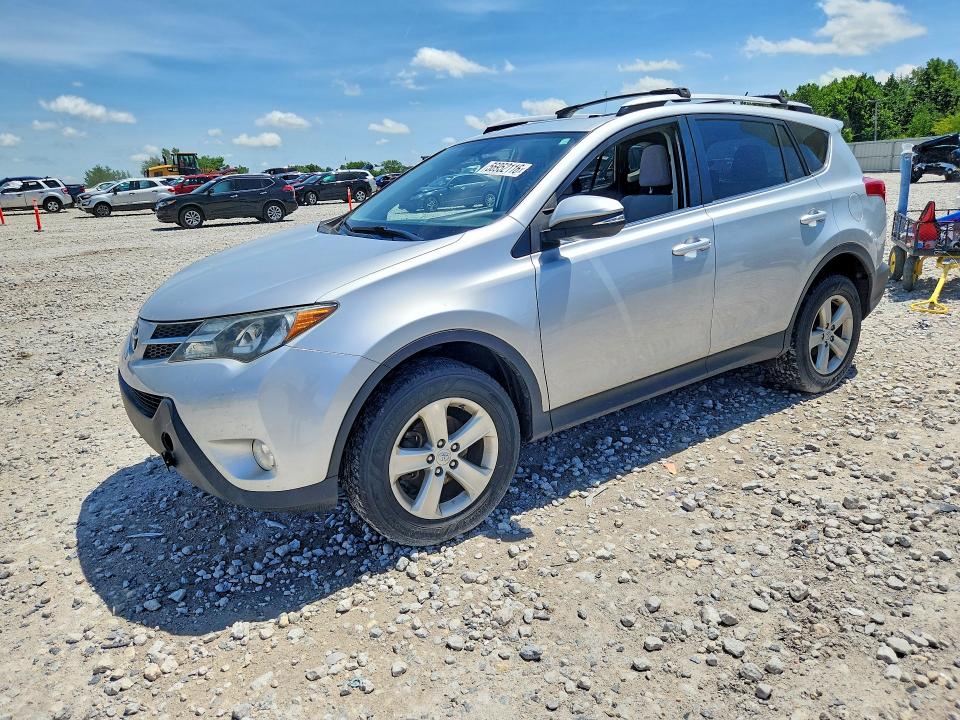 2014 Toyota Rav 4 VIN JTMRFREV0EJ011936 COPART salvage auction — SIDE, Mi - Certificate Of Title, sold $4,450 on 2026-07-23 (photo 1)