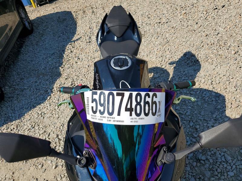 2019 Kawasaki Ninja VIN JKAEXKH16KDA31689 COPART salvage auction — FRAME DAMAGE, Me - Cert Of Title-Salvage Collisio, sold $1,050 on 2026-07-16 (photo 5)