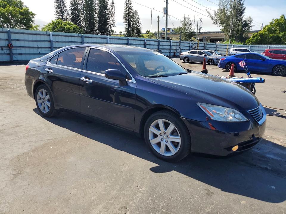 2009 Lexus Es 350 VIN JTHBJ46G992303201 COPART salvage auction — FRONT END, FL - CERT OF TITLE SLVG REBUILDABLE, sold $1,750 on 2026-07-20 (photo 4)