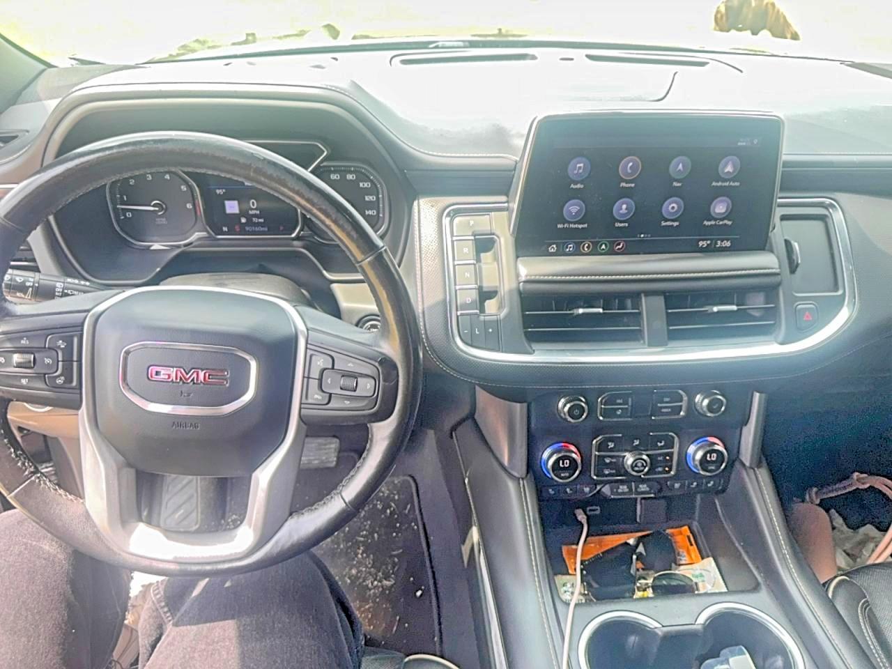 2021 GMC Yukon VIN 1GKS1BKD6MR441493 COPART salvage auction — Minor Dent/Scratches, TX - CERTIFICATE OF TITLE (P), sold $19,500 on 2026-07-09 (photo 9)