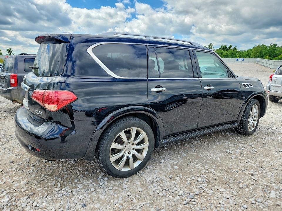 2014 Infiniti Qx80 VIN JN8AZ2NC6E9352256 COPART salvage auction — SIDE, Mi - Dealer Only Clean Title, sold $2,450 on 2026-07-09 (photo 3)