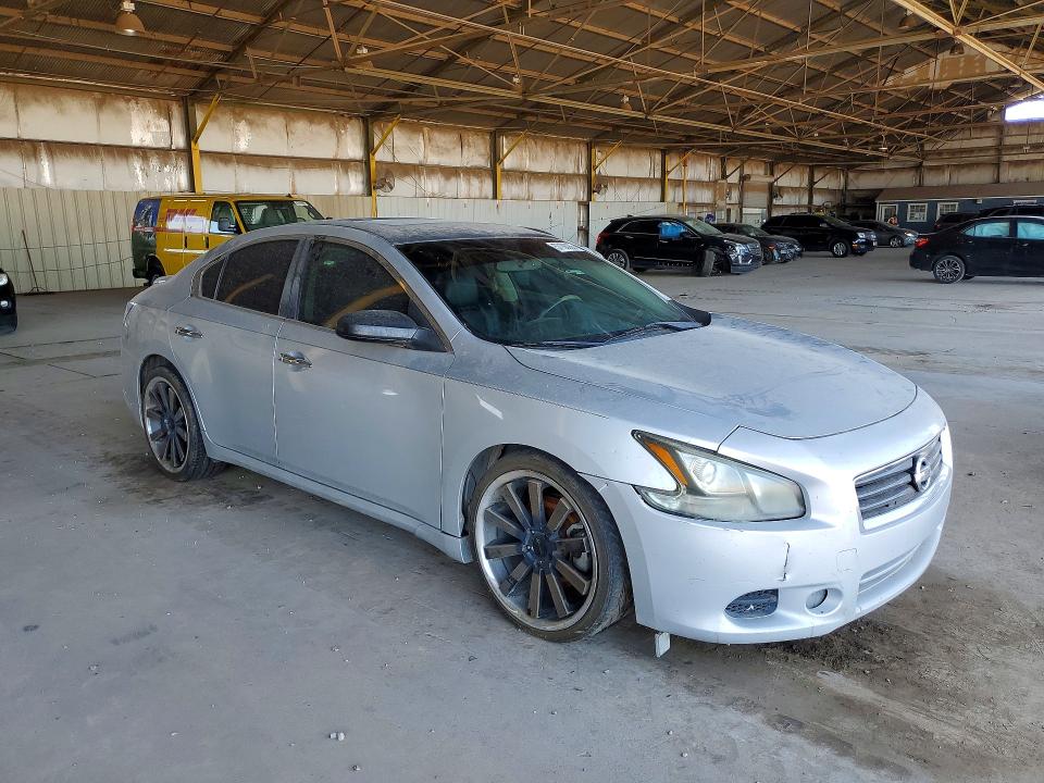 2012 Nissan Maxima VIN 1N4AA5AP1CC867572 COPART salvage auction — MINOR DENT/SCRATCHES, Az - Certificate Of Title, sold $500 on 2026-07-09 (photo 4)