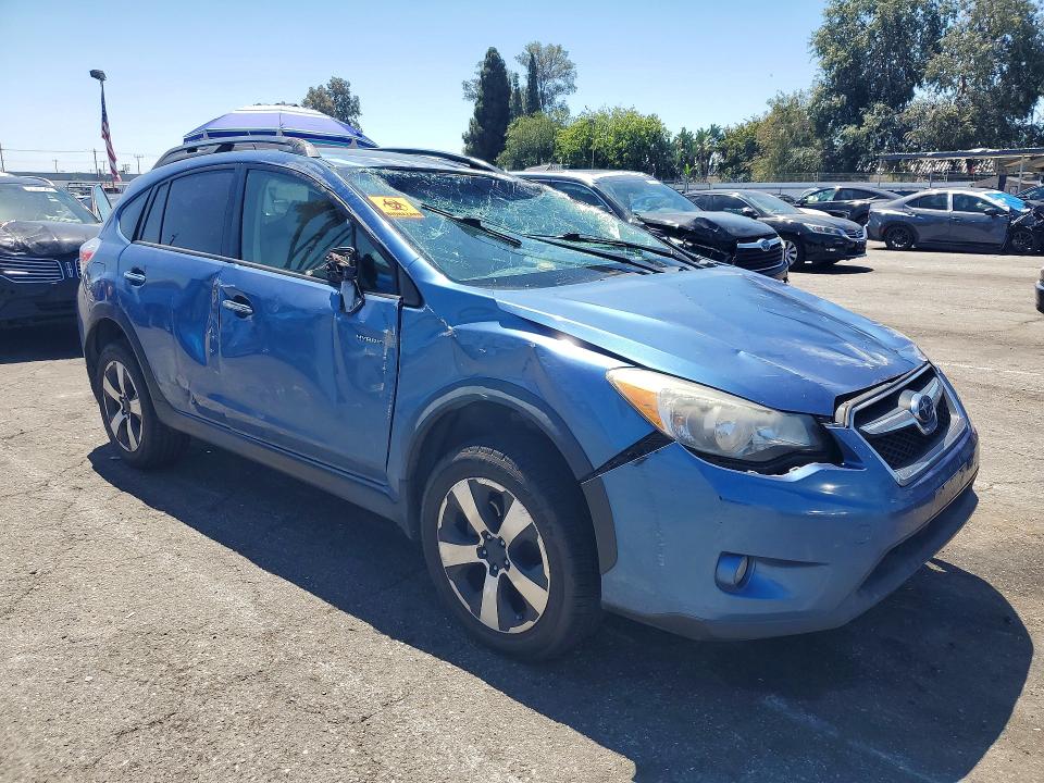 2015 Subaru Xv VIN JF2GPBPC4FH239553 COPART salvage auction — ROLLOVER, Ca - Salvage Certificate, sold $1,199 on 2026-07-11 (photo 4)