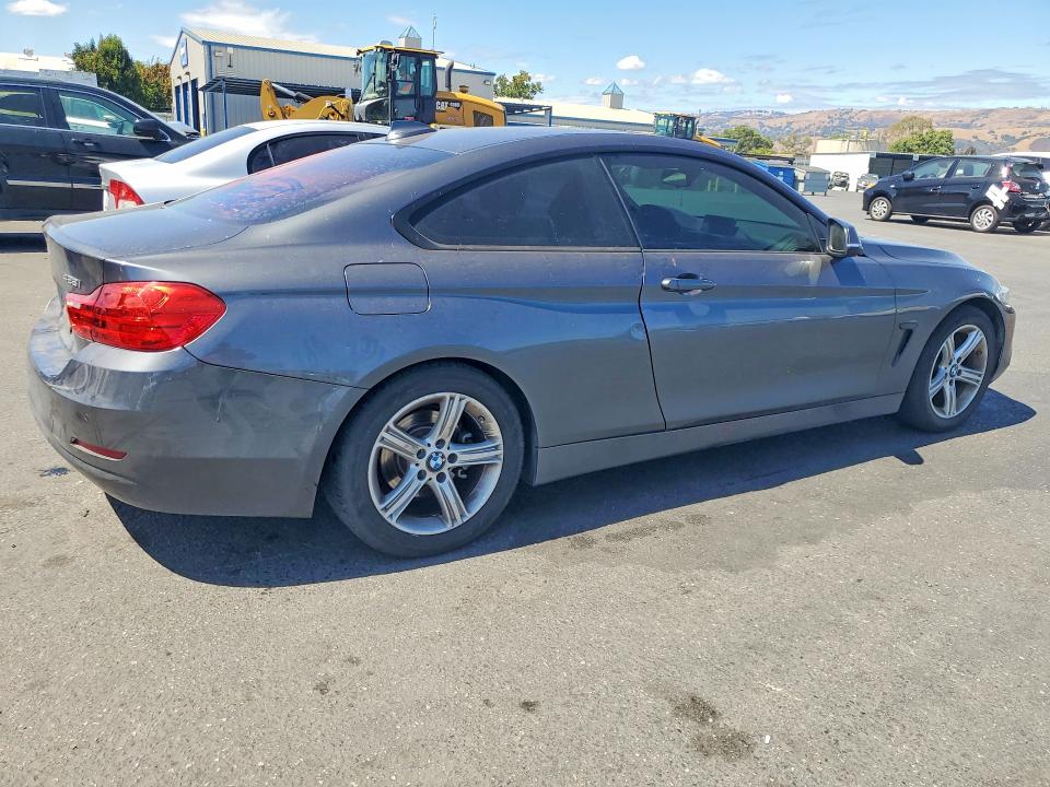2015 BMW 4 series VIN WBA3N7C52FK224590 COPART salvage auction — UNDERCARRIAGE, Ca - Salvage Certificate, sold $1,750 on 2026-07-09 (photo 3)