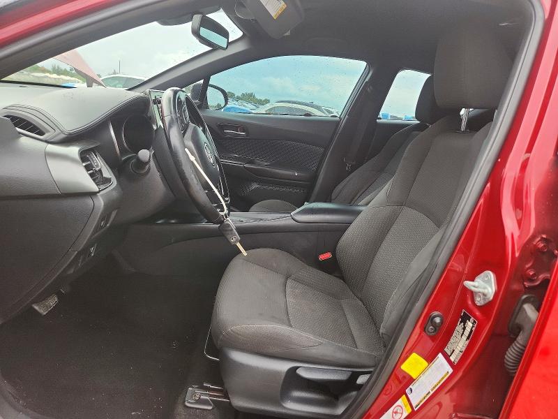 2018 Toyota C-hr VIN NMTKHMBX3JR015897 COPART salvage auction — FRONT END, IN - CERTIFICATE OF TITLE, sold $275 on 2026-07-23 (photo 7)