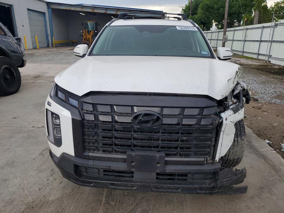 2024 Hyundai Palisade VIN KM8R34GE9RU693742 COPART salvage auction — FRONT END, Tx - Salvage Vehicle Title, sold $100 on 2026-07-28 (photo 5)