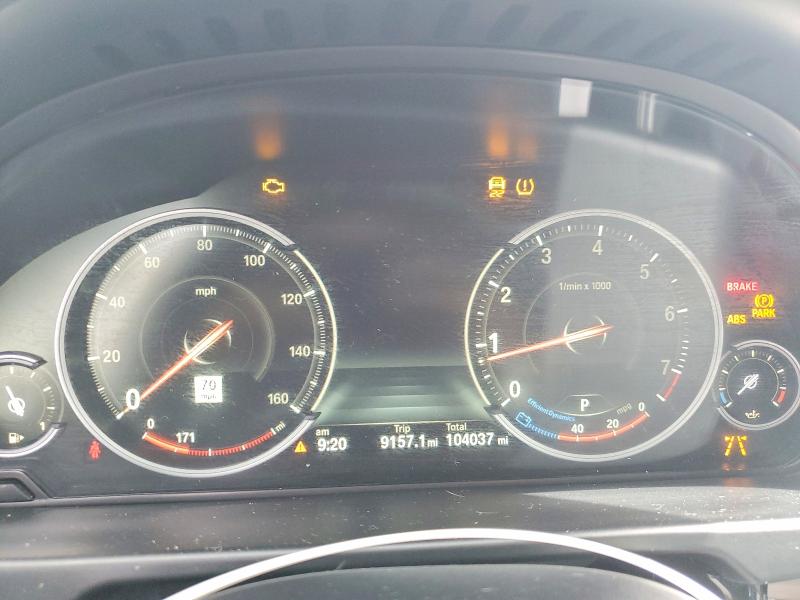 2018 BMW X6 VIN 5UXKU2C5XJ0X48237 COPART salvage auction — SIDE, Il - Salvage Certificate, sold $3,050 on 2026-07-29 (photo 9)