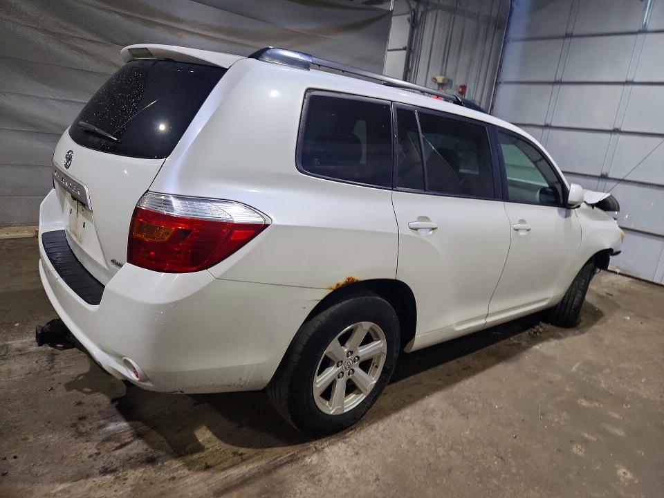 2010 Toyota Highlander VIN JTEBK3EH9A2156221 COPART salvage auction — FRONT END, Nh - Cert Of Title-Salvage, sold $100 on 2026-07-28 (photo 3)