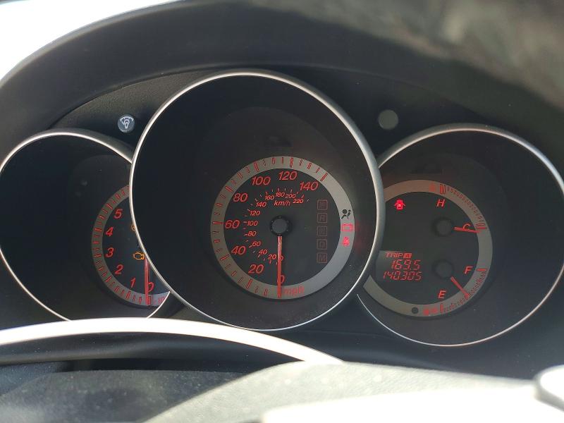 2008 Mazda 3 VIN JM1BK343681876408 COPART salvage auction — FRONT END, OH - CERT OF TITLE-SALVAGE, sold $225 on 2026-07-31 (photo 9)