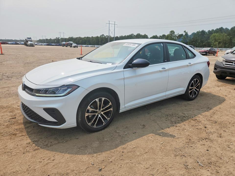 2025 Volkswagen Jetta VIN 3VWBX7BU3SM059814 — COPART salvage auction photo